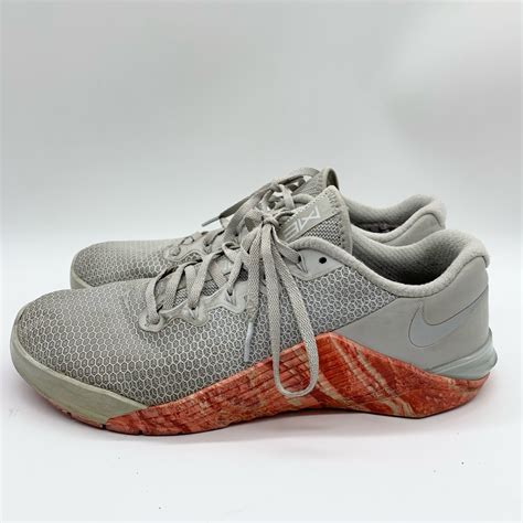 nike metcon 5 fitnessschuhe damen pure platinum-oil grey|Nike Women's Metcon 5 Fitness Shoes, Multicolour (Pure .